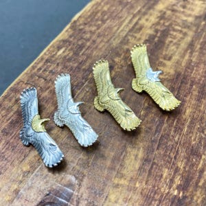 11x28mm Retro Flying Eagle Pendant 925 Sterling Silver Pendant Takahashi Goro for Jewelry Marking for Necklace Earring Fashion Pendant