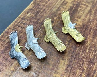 11x28mm Retro Flying Eagle Pendant 925 Sterling Silver Pendant Takahashi Goro for Jewelry Marking for Necklace Earring Fashion Pendant