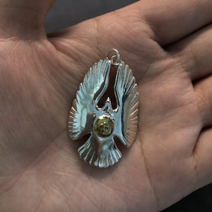 23 x 38 mm Retro Fly Bird Feather-hanger 925 sterlingzilveren hanger Takahashi Goro voor sieraden Markering voor ketting oorbel mode hanger
