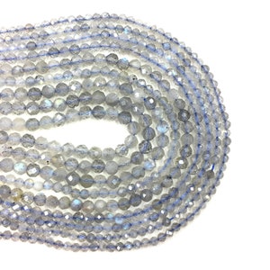 Perline Di Pietra Naturale Rotonde Flash Labradorites Perline - Foto 10