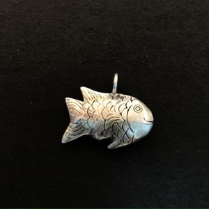 23x14mm Fish Pendant 925 Sterling Silver Animal Pendant Takahashi Goro for Jewelry Marking for Necklace Earring Fashion Pendant Best Gift