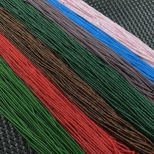 Perle di smalto colorato Rondelle Heishi Tube Ceramic Gemstone Loose Spacer Stone per bracciale Collana e gioielli fai-da-te Making Design 2mm, 15 "