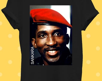 Thomas Sankara T Shirt Marxist Marxisim Burkina Faso Vintage Cool Gift Tee 177