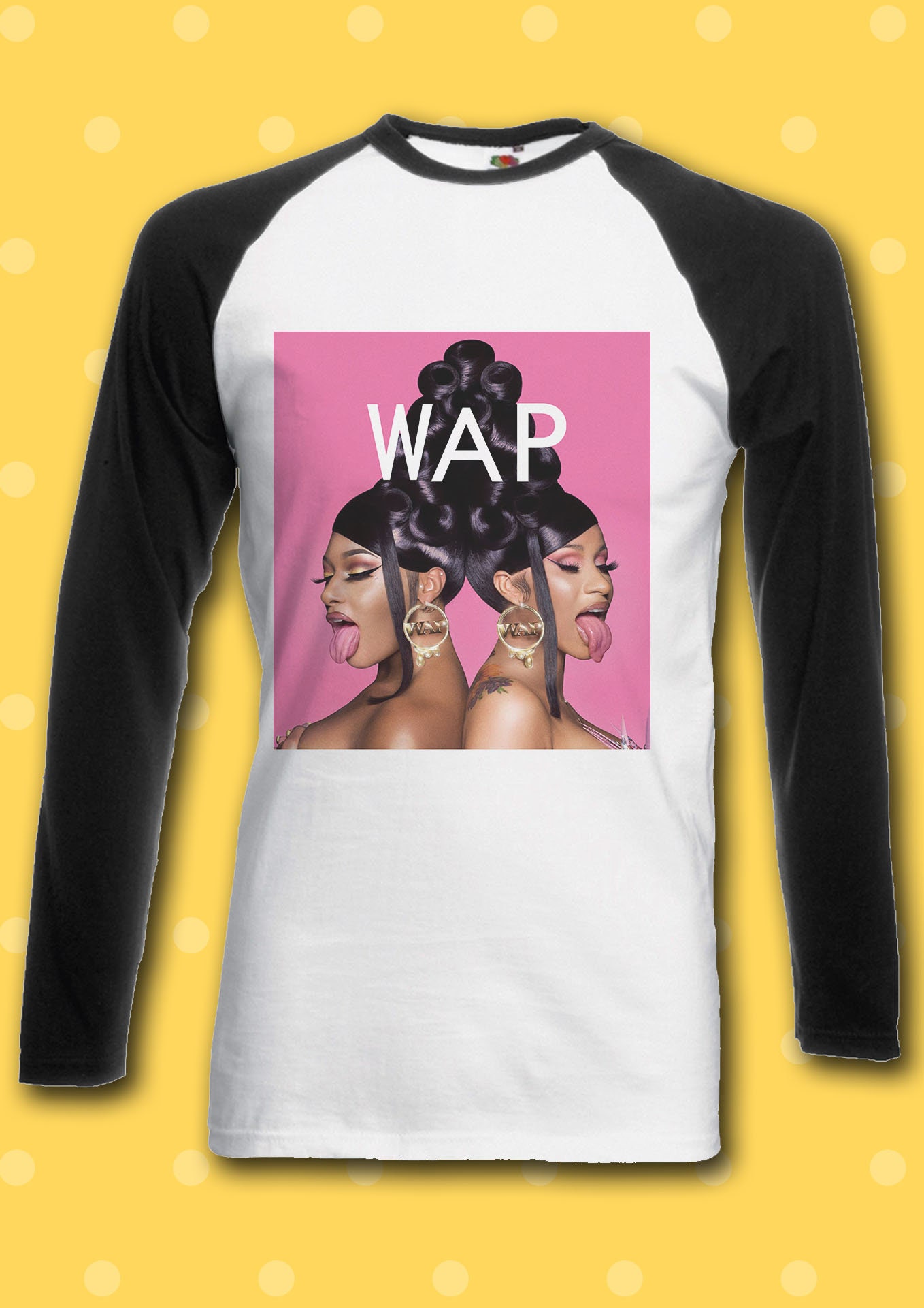 Cardi-b Megan Three Stallion WAP Men Women Top Unisex T Shirt 2642 Cardi-b Megan Three Stallion WAP Men Women Top Unisex T Shirt 2642