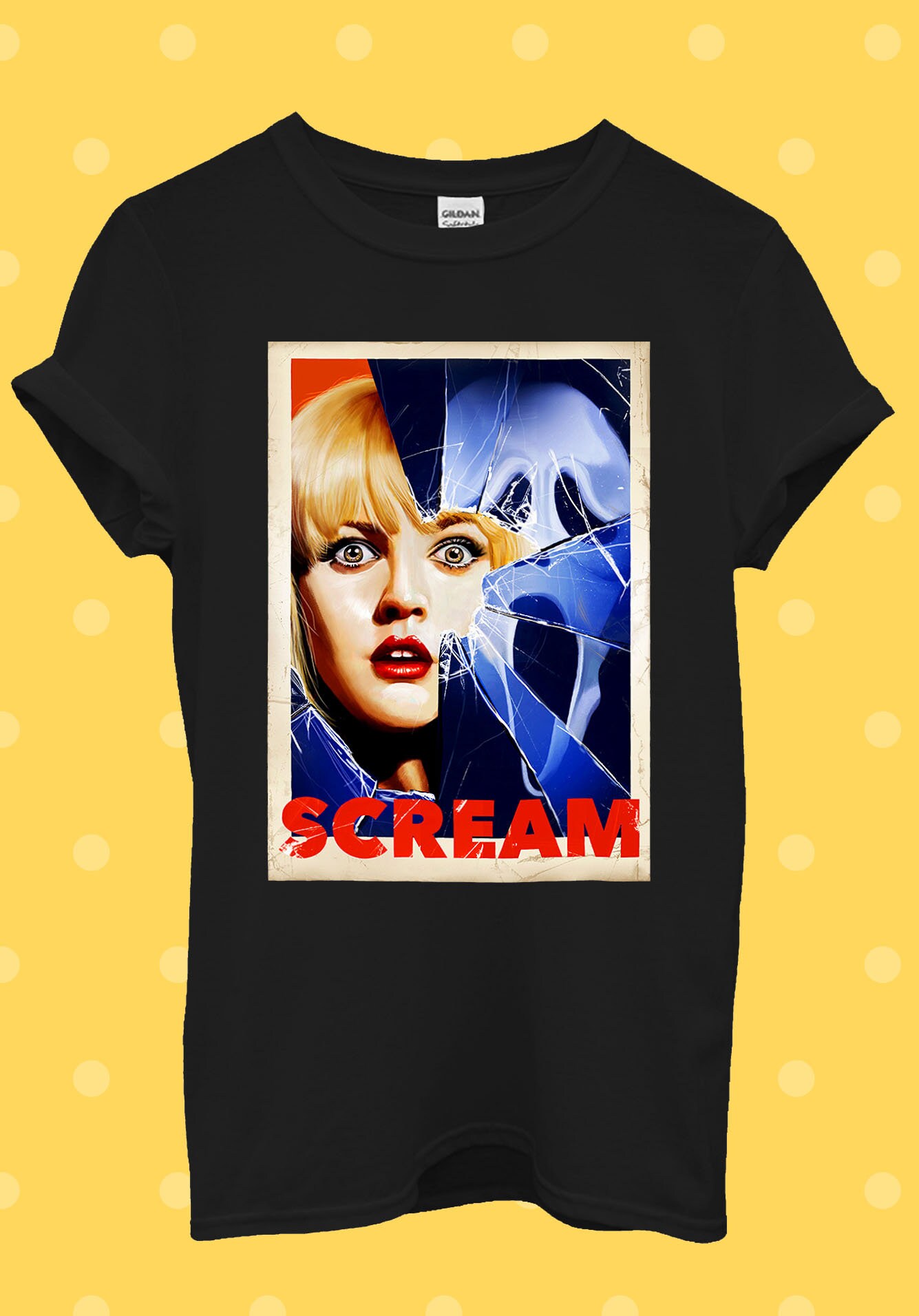 Scream Retro 90s Cult Horror Film T Shirt Men Women Unisex Etsy