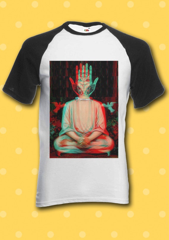 Tradicional mano de Buda Trippy Yoga Unisex Hombres Mujeres Chaleco Camiseta T SHIRT 1610