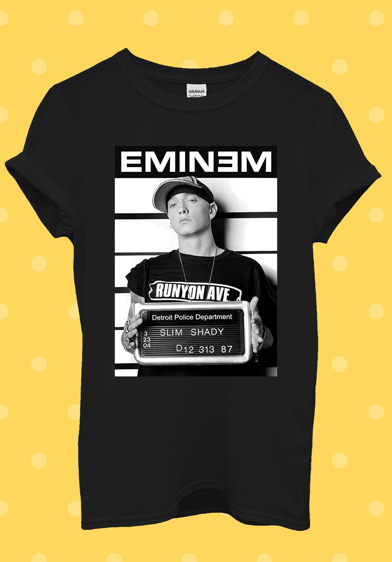 Discover Eminem Slim Shady Rap Cool Fun T Shirt