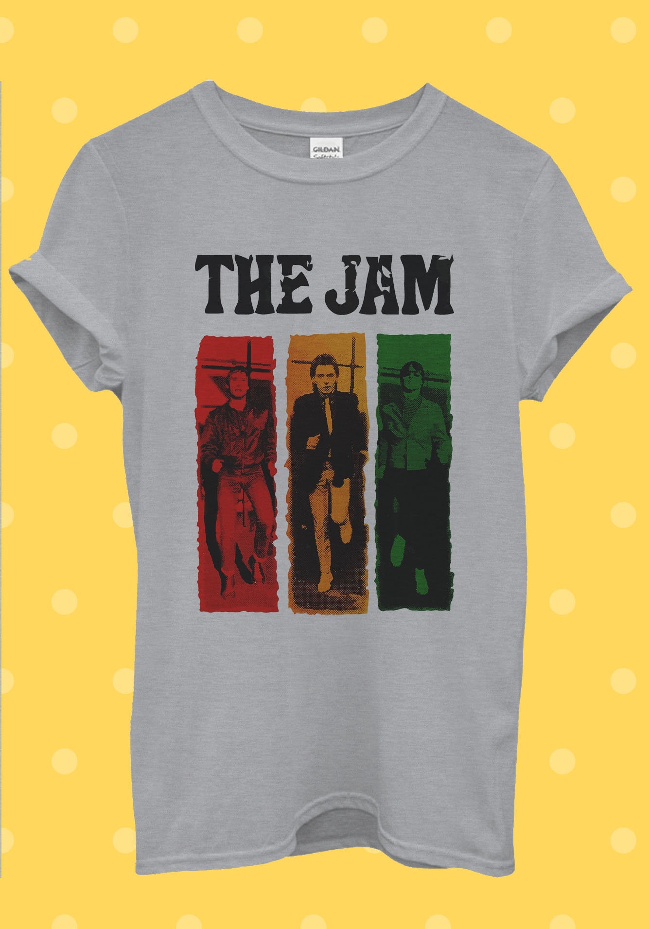 Camiseta The Jam Rock Punk Band para Hombre Mujer