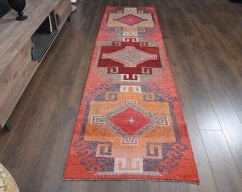 専用になりました　113×204 ViNTAGE TURKiSH RUG Handwoven Authentic Vintage Turkish Tulu Rugs - 3.5x4.5 ft