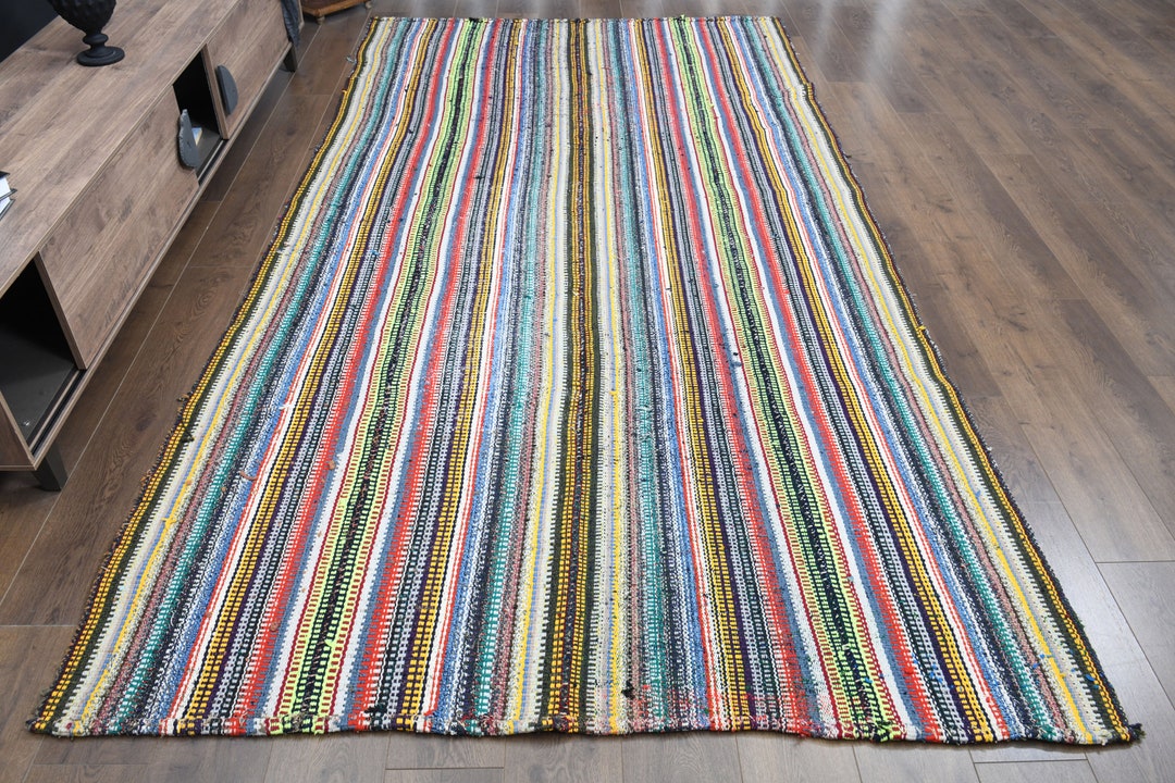 6x11'4 Ft, DECOR OUSHAK, Vintage Rug, Turkish Rug, Oushak Rug 6x11