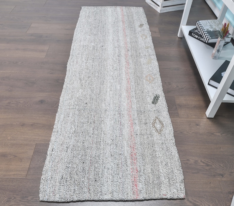 Beige Rug Kitchen Rug 2/'2x6/'7 ft Throw Runner Rug PINK STRIPED FLATWEAVE Vintage Rug Home Decoration Turkish Kilim Rug Colorful Rug
