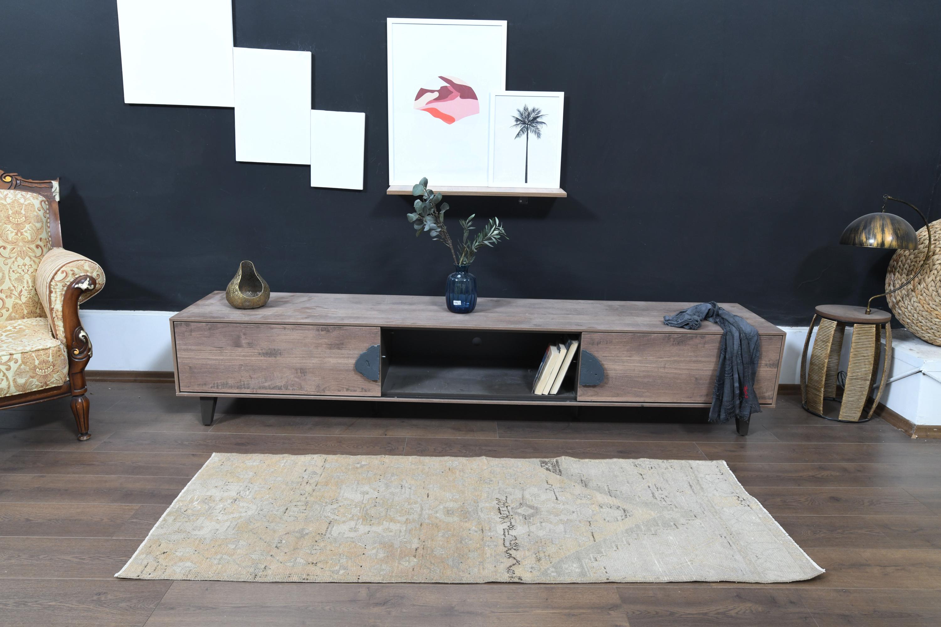 1970年代 トルコヴィンテージ 超ロング ランナー ラグ 1970年代 トルコヴィンテージ 超ロング ランナー ラグ 1970年代 トルコ