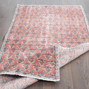 2&#39;6x5&#39;9 ft, IKAT RUNNER RUG, Runner Rug 3x6, Washable Runner Rug, Interior Designer, Runner Rug Turkish, Orange Decor, Small Runner Rug