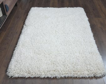 Alfombra Kilim turca vintage: Lana tejida a mano, 1,14 x 1,75 m