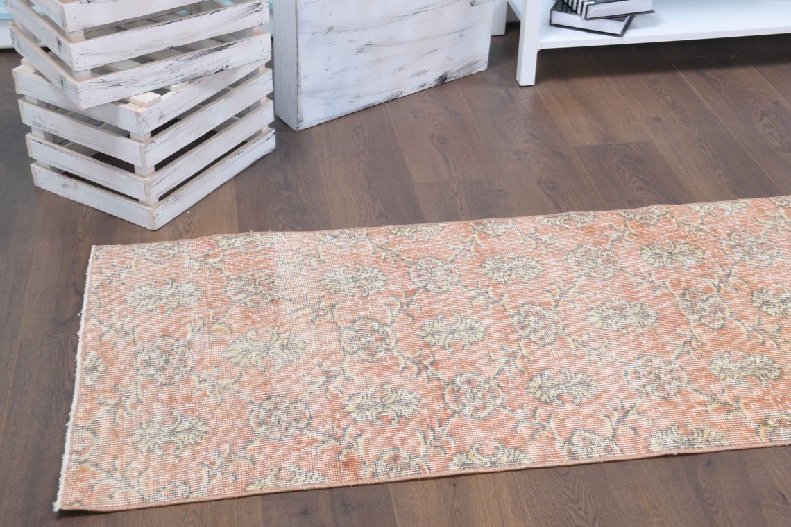 2'3x10'3 Ft ORANGE RUNNER Kitchen Runner Rug Etsy