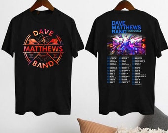 Graphic Dave Matthews Band Summer Tour 2024 Shirt, Dave Matthews Band Shirt, DMB Tour Merch, Dave Matthews Band Fan Gift, DMB Rock Band Tee