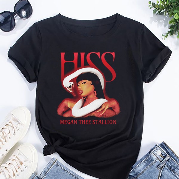 Megan Thee Stallion Zischen Album Shirt, Megan Thee Stallion Fan Geschenk, Megan Thee Stallion Tour 2024 Shirt, Megan Thee Stallion Grafik Shirt