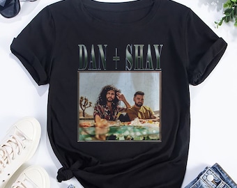 Dan Und Shay Bootleg T-Shirt, Dan + Shay Band Fan Geschenk, Dan + Shay Merch, Dan und Shay Band Tour 2024 Shirt, Dan + Shay Band Grafikshirt