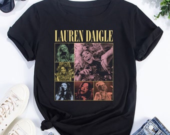 Vintage Lauren Daigle Bootleg T-Shirt, Lauren Daigle The Kaleidoscope Tour 2024, Lauren Daigle Fan Gift, Lauren Daigle Merch, Lauren Shirt