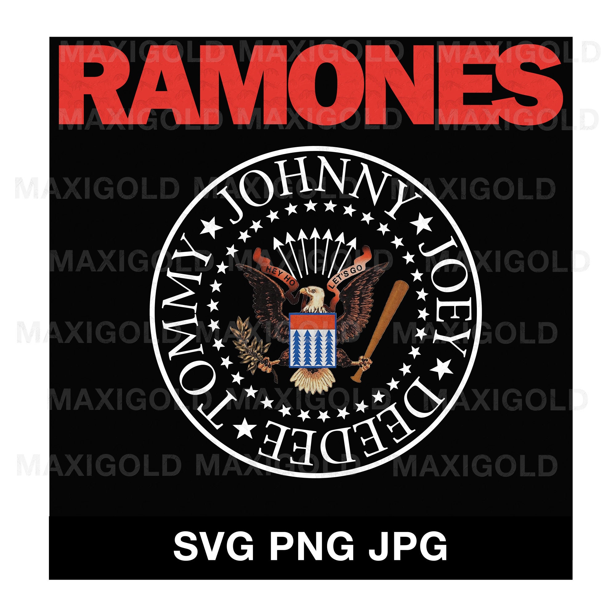 Ramones SVG Ramones Png Ramones Logo SVG Ramones Vintage Etsy UK