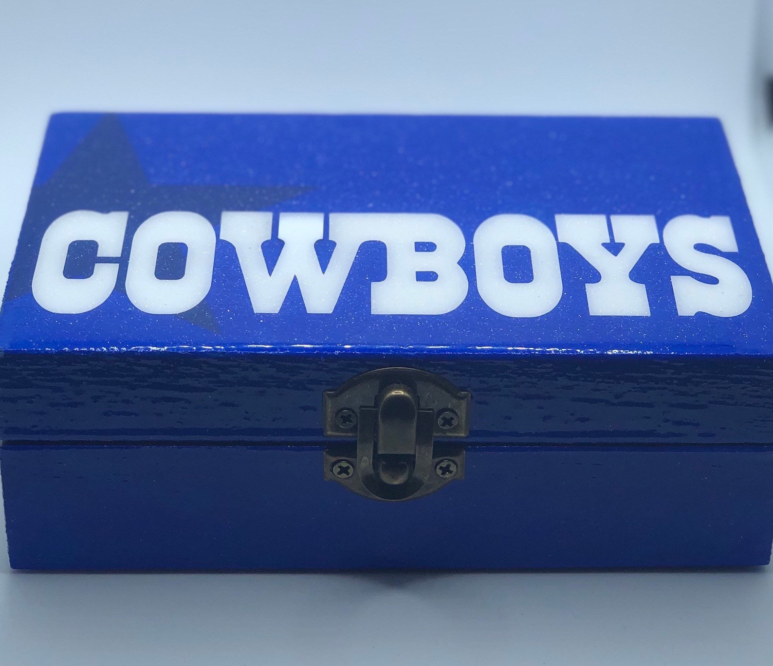 Dallas Cowboys Dominoes in a Custom Painted Box NFL Texas Etsy