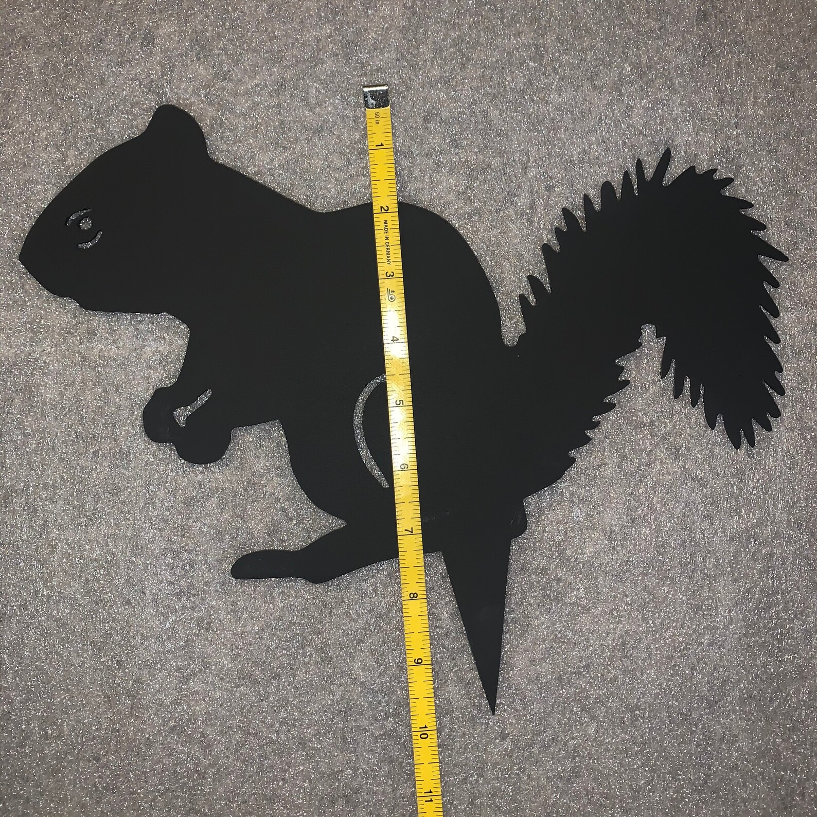 Metal Squirrel Yard Decor Etsy