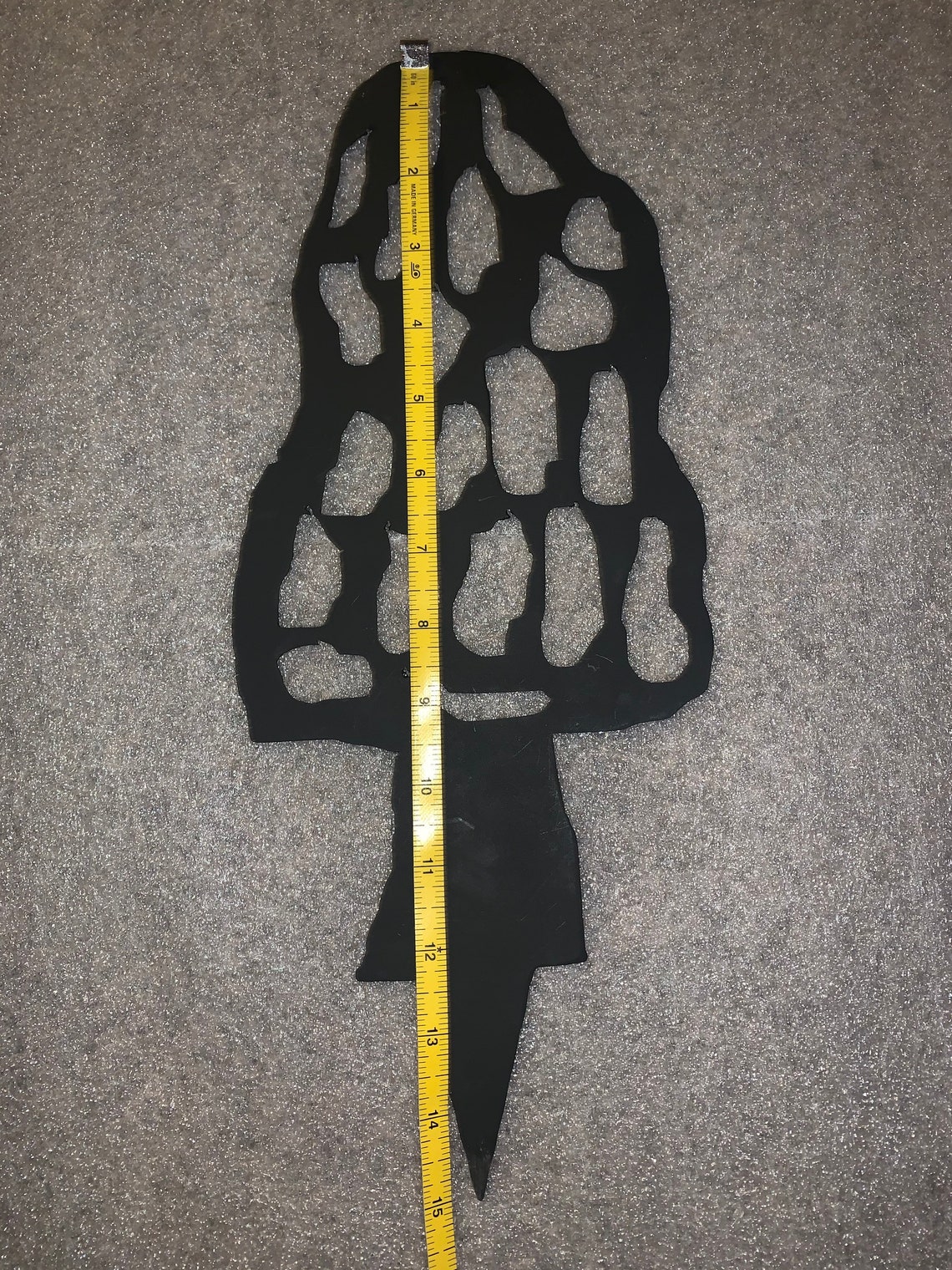 Metal Morel Mushroom Yard Decor Etsy