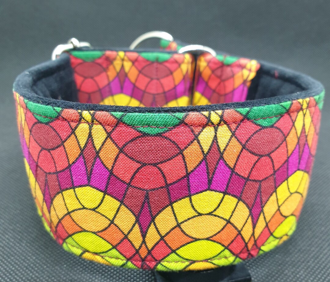 Martingale Collar With Pull Stop the Wild 70s Etsy