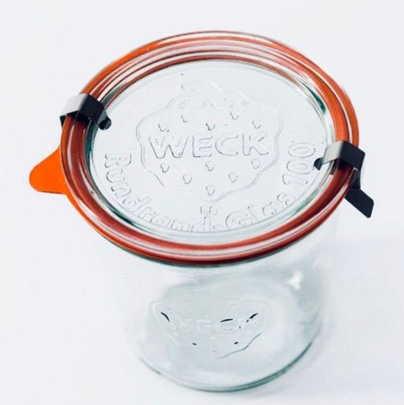 3 Weck Preserving and Canning Mold Jars 580ml with lids Etsy