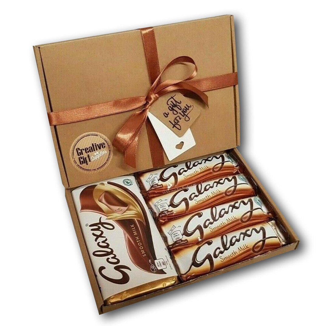Galaxy Smooth Milk Chocolate Gift Box Hamper Birthday Easter Etsy UK