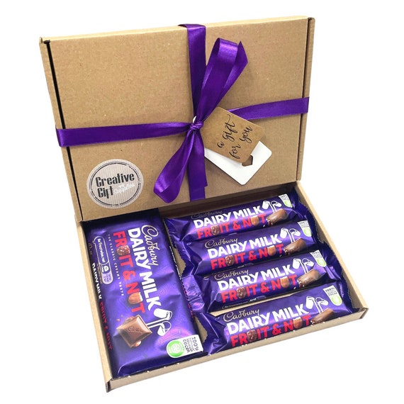 Cadbury Dairy Milk Fruit and Nut Chocolate Bars Gift Box Birthday  Valentines Present -  Israel