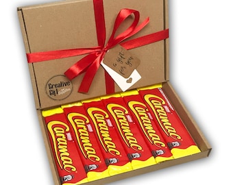 Nestle Caramac Gift Box Hamper Birthday / Fathers Day Gift Present