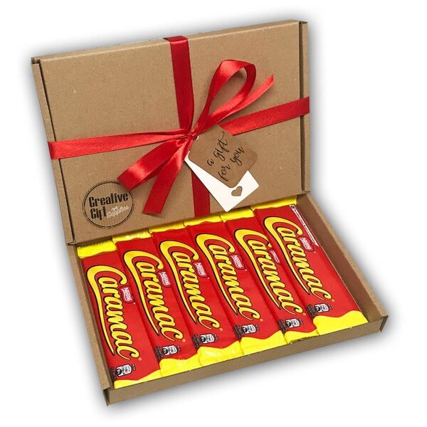 Nestle Caramac Gift Box Hamper Birthday / Fathers Day Gift Present