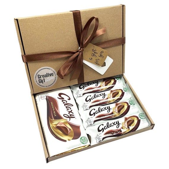 Coffret cadeau galaxie chocolat au lait onctueux cadeau d