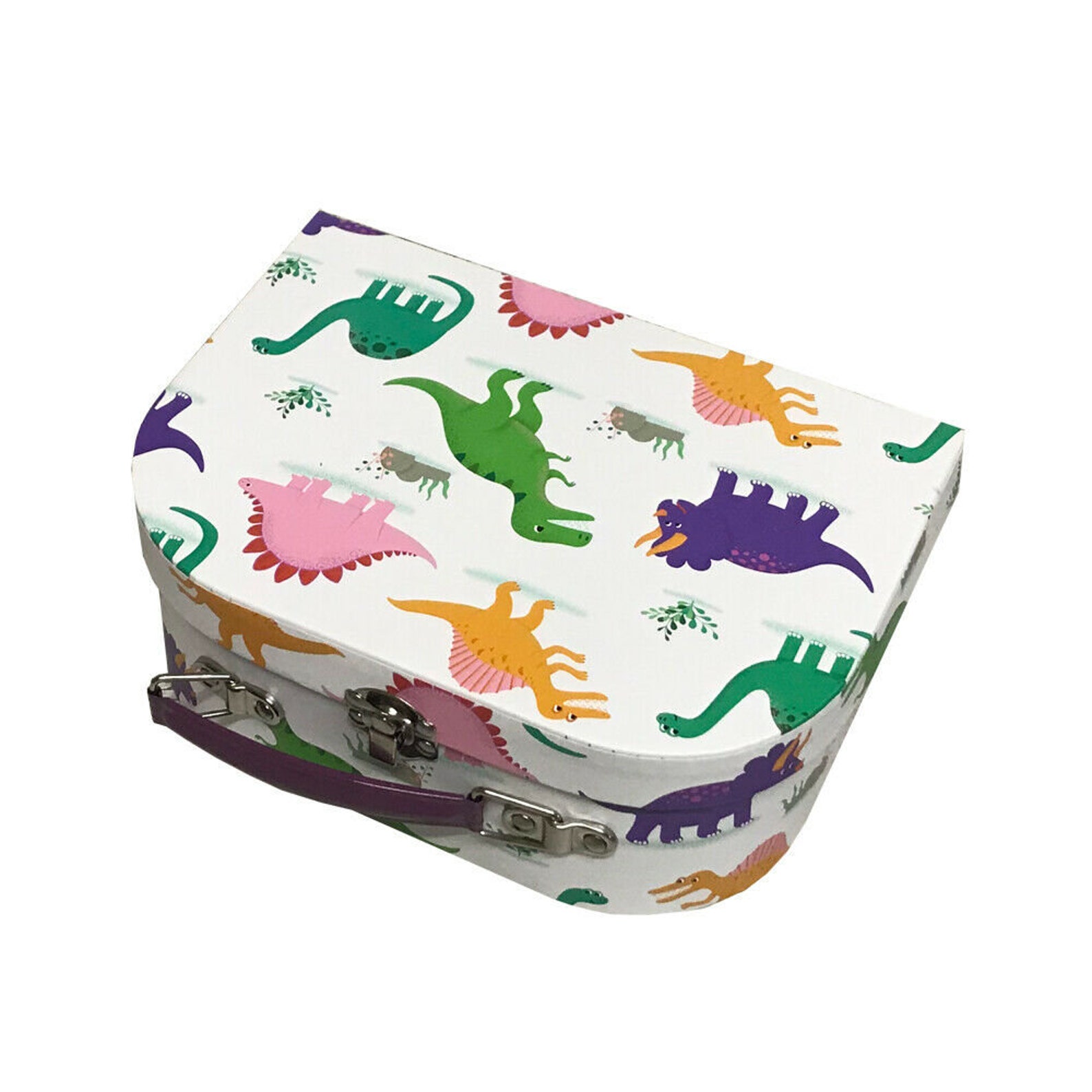 Dinosaurs Mini Storage Suitcases Boxes Decorative Home Etsy UK