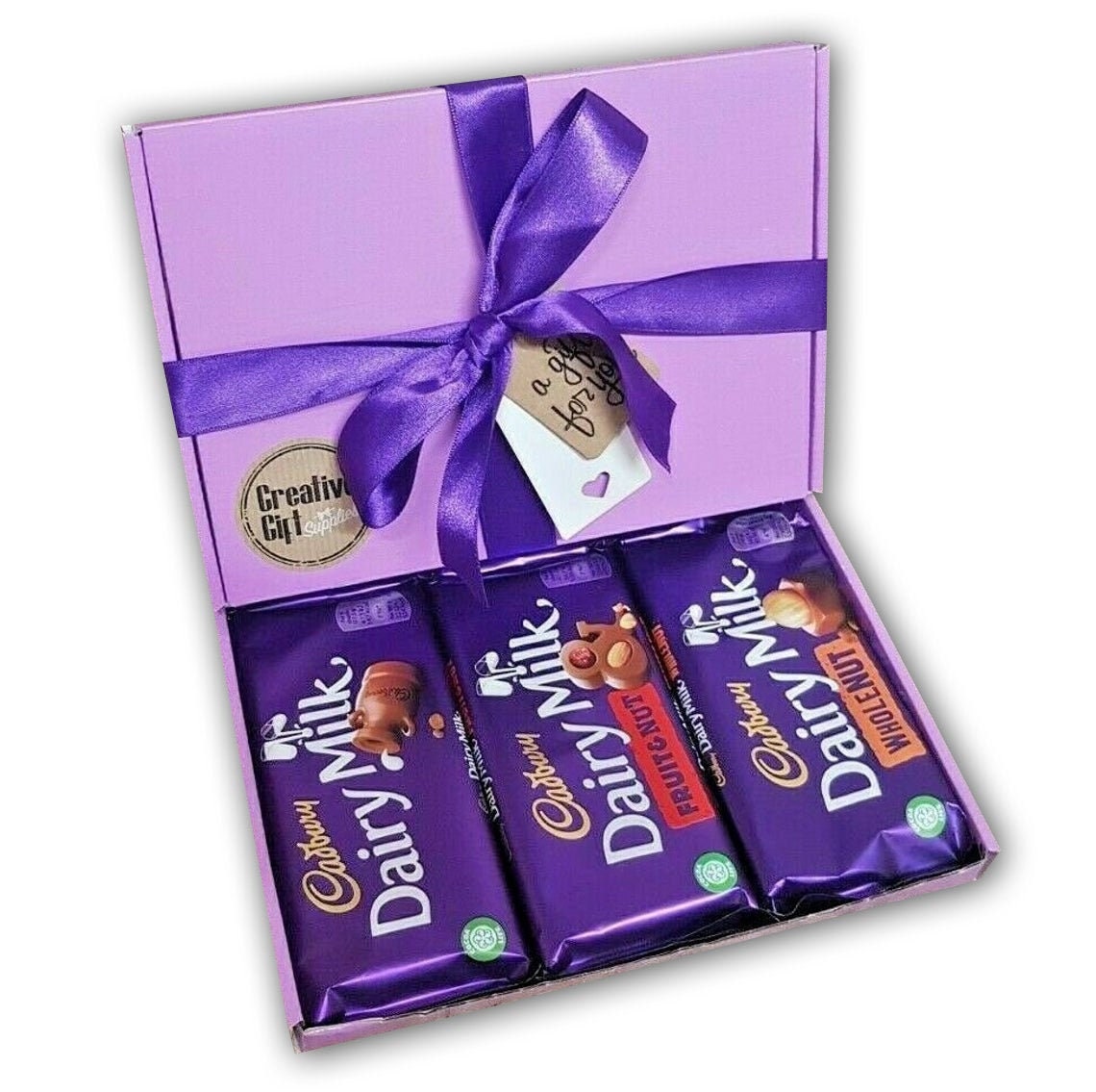 Cadbury Dairy Milk Chocolate Bars Gift Box Fruit & Nut Etsy