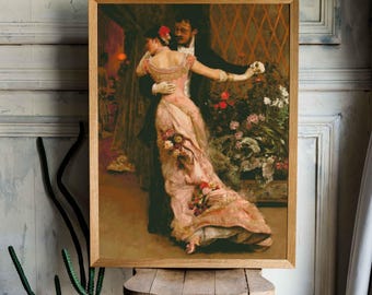 Patrón de punto de cruz "El Fin de la Bola", Cuadros famosos, Rogelio de Egusquiza, X Stitch Supplies, Archivo digital