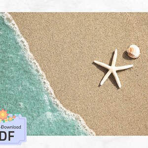 Seashell Cross Stitch Pattern , Beach X Stitch Chart , Instant Download ...