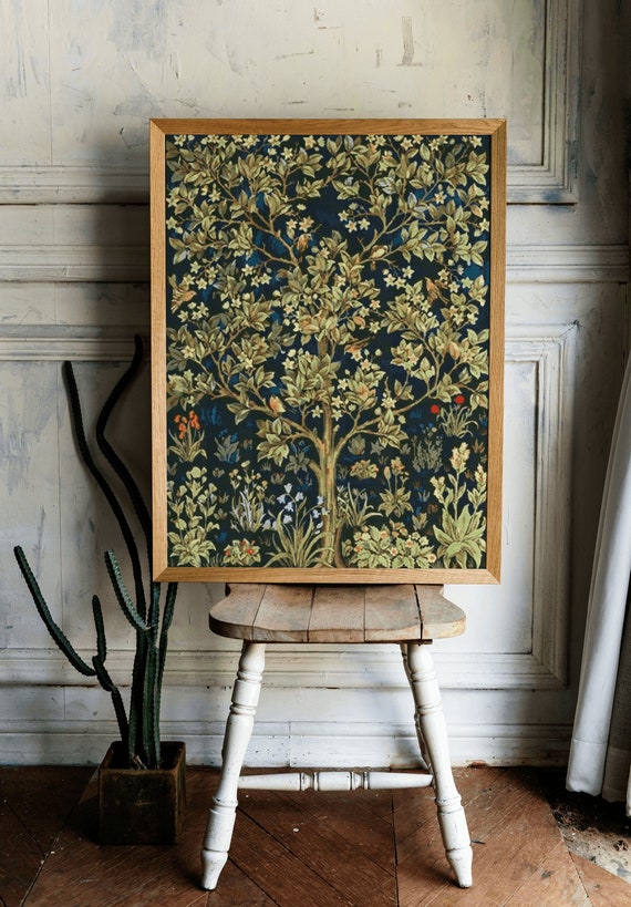 Tree Of Life By William Morris  Cross Stitch Pattern , Famous Paintings ,X Stitch  , Instant Download , Pdf  Format