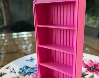 Valentines Day Gift, Anxiety Bookshelf, Dollhouse Furniture, Miniature Bookshelf, Book Lover Gift