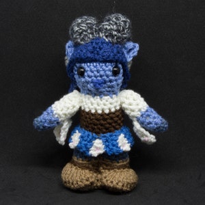 Crochet Amigurumi Toy - Critical Role - Jester, Digital Pattern PDF DIY Craft Kit