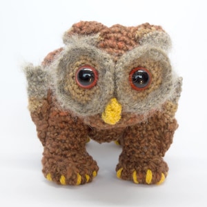 Amigurumi DIY Craft Kit - Dungeon & Dragons - Owl Bear, Crochet pattern digital PDF