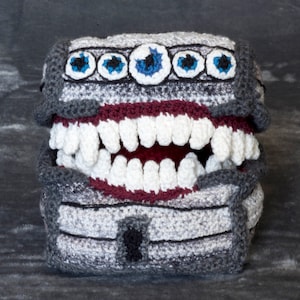 Amigurumi DIY Craft Kit - Dungeon & Dragons - Mimic, Crochet pattern digital PDF