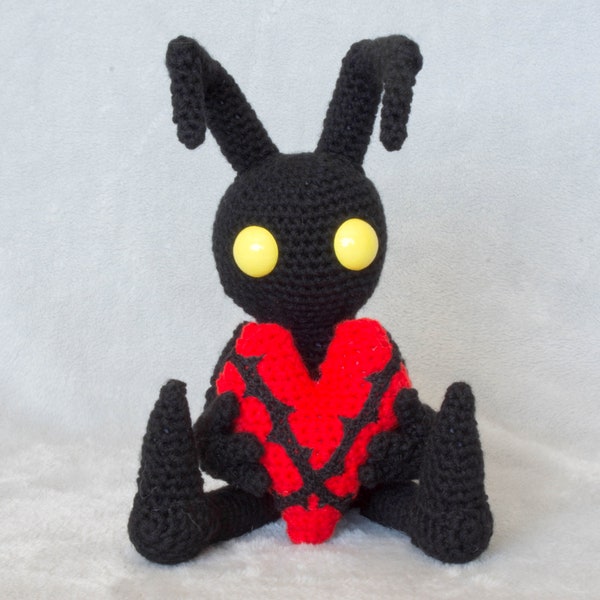Amigurumi DIY Craft Kit - Kingdom Hearts - Shadow Heartless, Crochet Digital PatternPDF