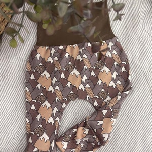 Brown Mountains Grow With Me Pants / Toddlers / Bottoms, Pants, Joggers Gender Neutral