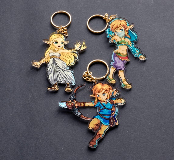 ZELDA - Porte-Cles Metal - Zelda View : : Porte clés Nintendo
