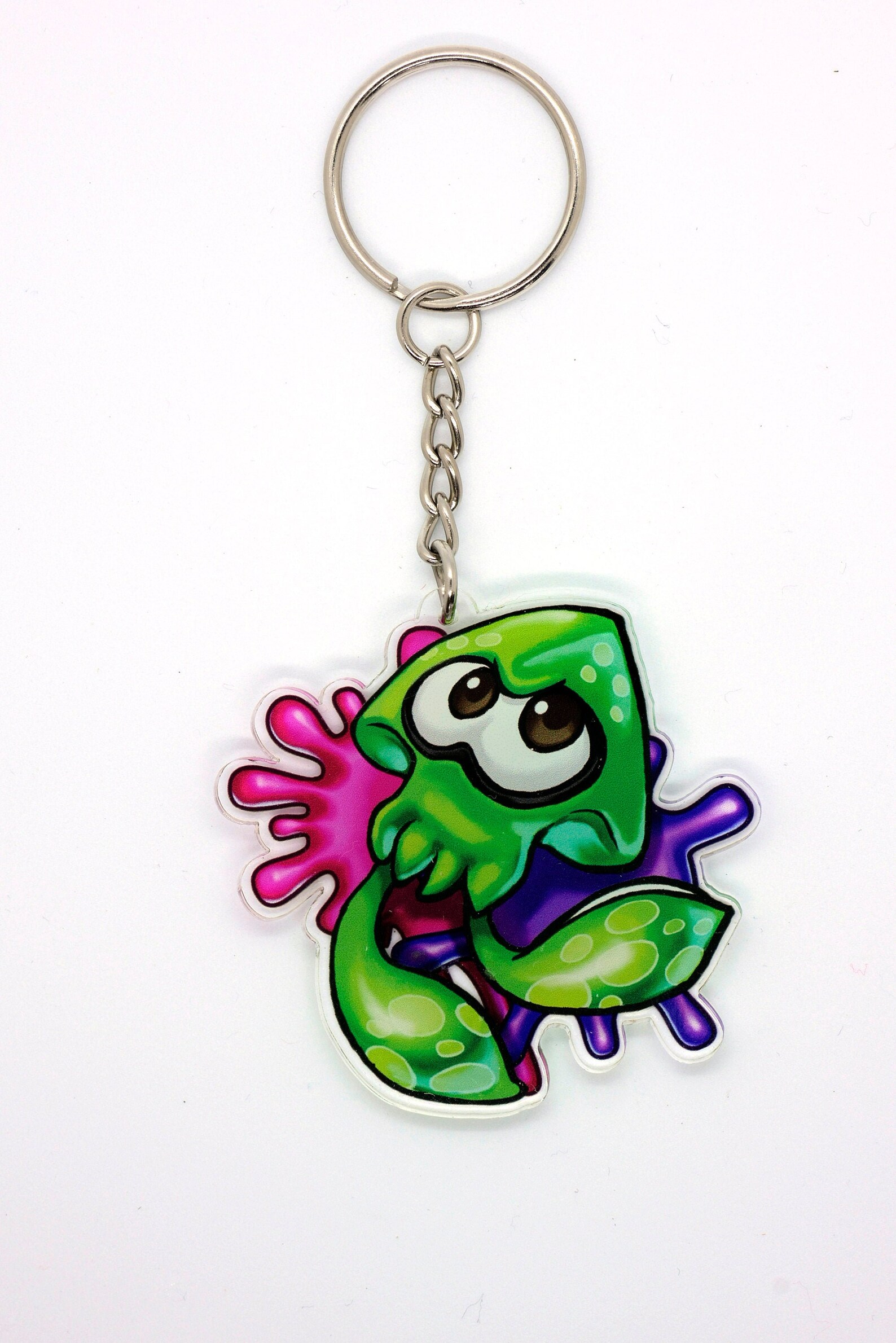 Inkling, Pearl and Marina Splatoon 2 Acrylic Keychain Charm - Etsy