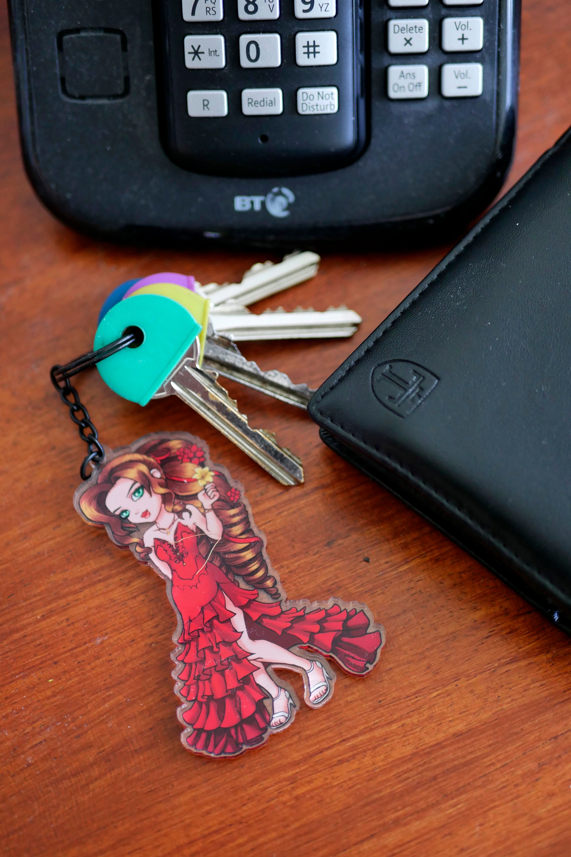 Miss Cloud, Aerith and Tifa Final Fantasy 7 Remake Acrylic Keychain ...