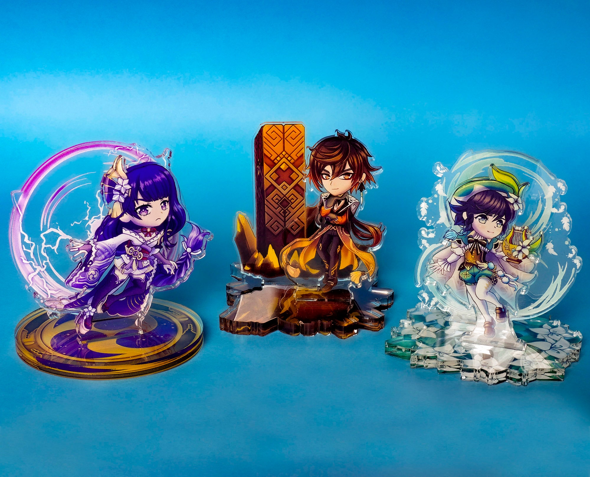 genshin impact zhongli figurine