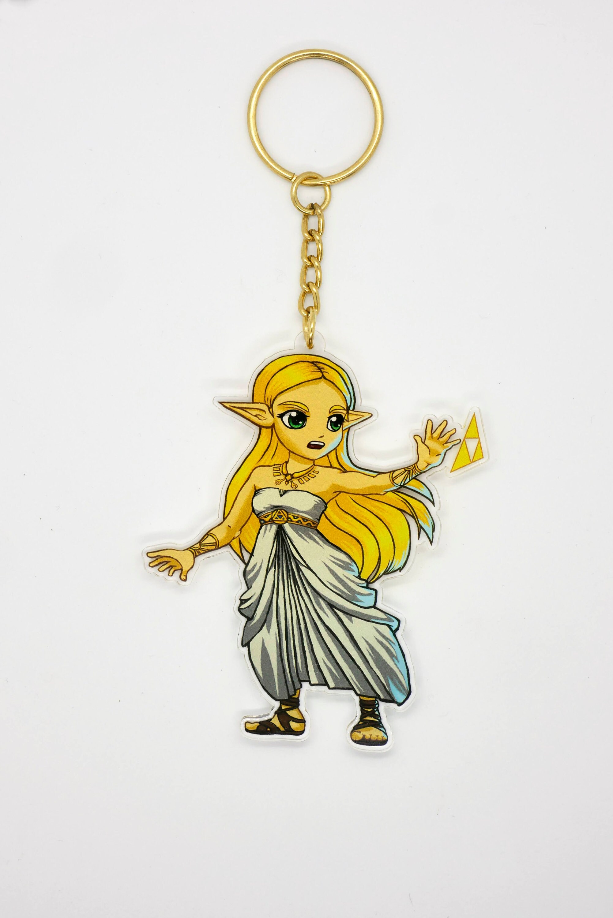 The Legend of Zelda acrylic keychain △ Retro Link Zelda Nintendo